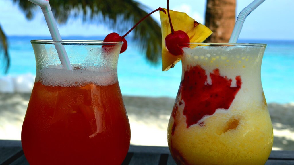 Cocktail à la plage