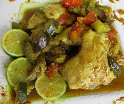 Gastronomie créole : colombo poulet