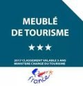 Meublé de tourisme 3 étoiles